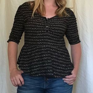 Free People Peplum Top